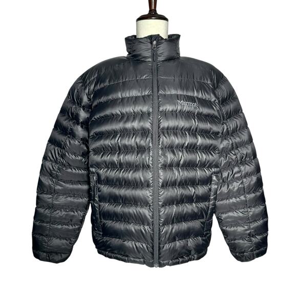 Marmot | Men | Azos Black 700 Duck Down Fill Winter Puffer Jacket | Size XL - Picture 2 of 15